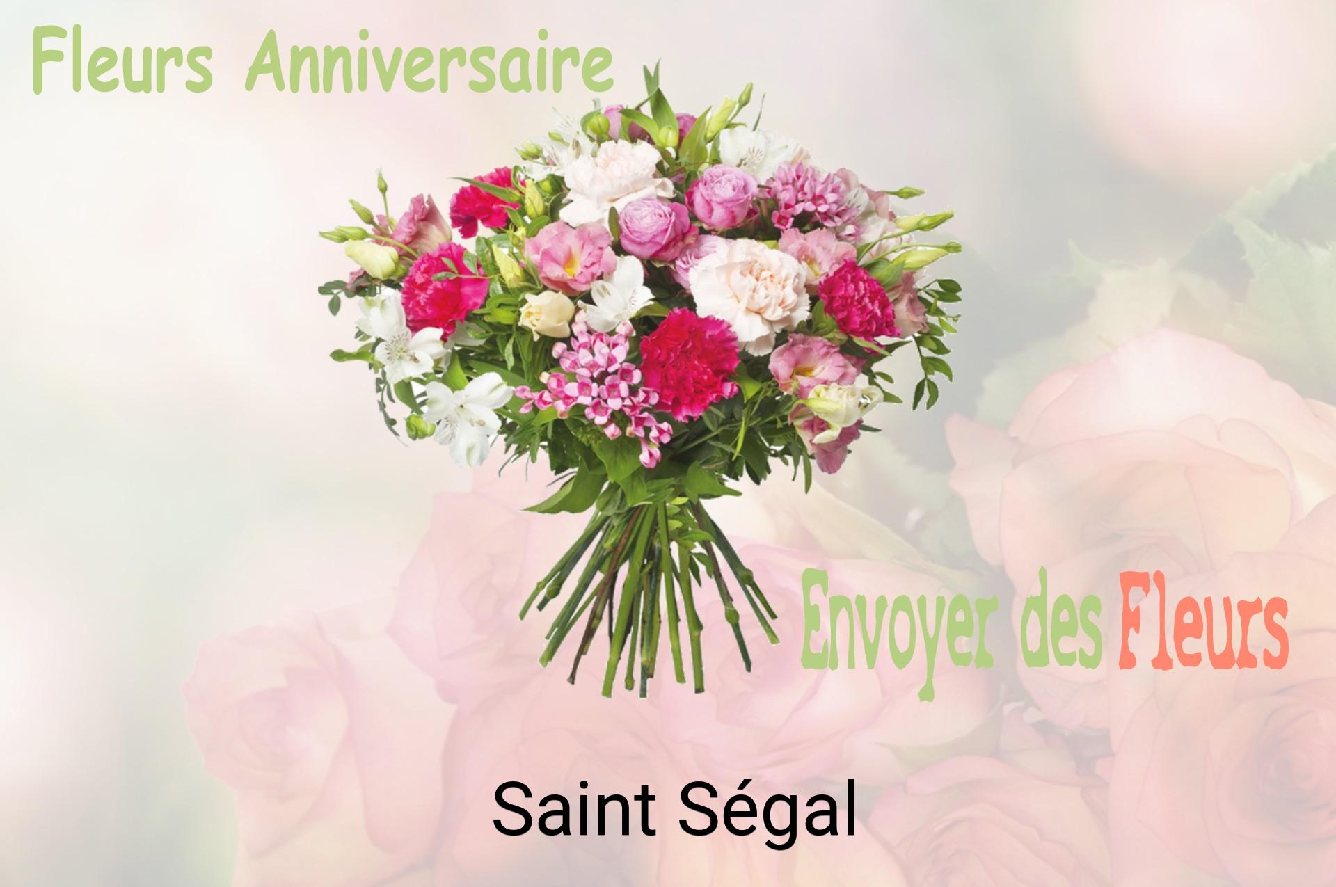 Bouquet de fleurs d’anniversaire livré à Saint-Ségal