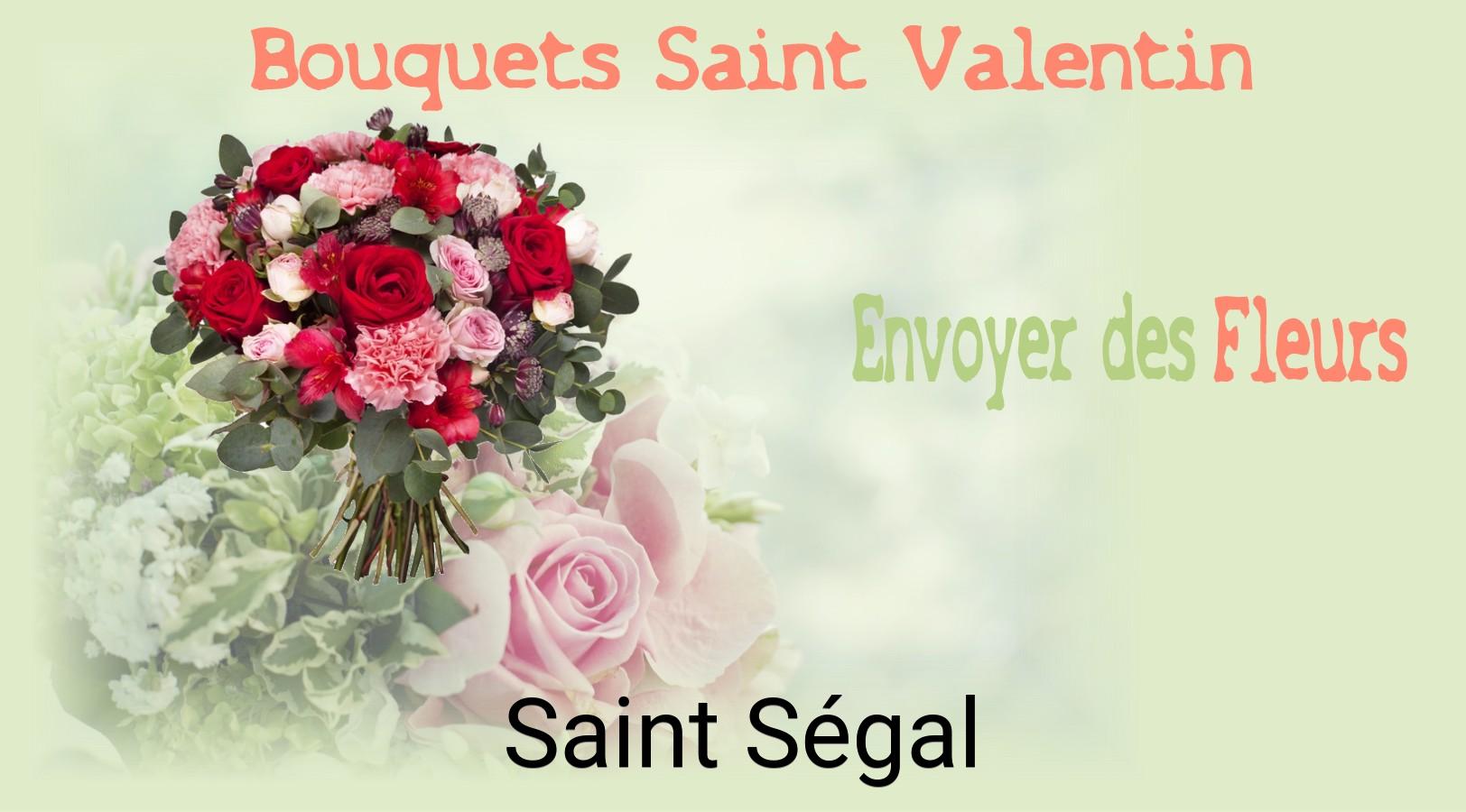 Roses de Saint-Valentin livrées à Saint-Ségal